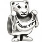 Authentic Chamilia Thank You Beary Much Charm Bead 2010-3091 "Gift Boxed"