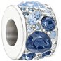 Authentic Chamilia Mosaic - Blue Swarovski Charm Bead 2025-0928 "Gift Boxed"