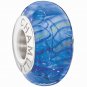 Authentic Chamilia Waves Collection - Blue Charm Bead 2110-1126 "Gift Boxed"