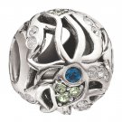 Authentic Chamilia Featherstone - Blue and Green Swarovski 2025-0789