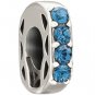 Authentic Chamilia Simple Elegance - Blue Swarovski 2025-0892