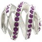 Authentic Chamilia Modern Glam - Purple Swarovski 2025-0929