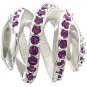 Authentic Chamilia Modern Glam - Purple Swarovski 2025-0929