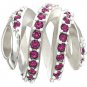 Authentic Chamilia Modern Glam - Fuchsia Swarovski 2025-0917
