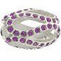 Authentic Chamilia Glistening Meander - Purple Charm Bead 2083-0409