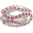 Authentic Chamilia Glistening Meander - Pink Charm Bead 2083-0407