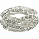 Authentic Chamilia Glistening Meander - Light Gray Charm Bead 2083-0406