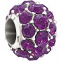 Authentic Chamilia Splendor - Purple Swarovski Charm Bead 2025-0979