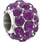 Authentic Chamilia Splendor - Purple Swarovski Charm Bead 2025-0979