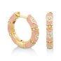 Authentic Lauren G Adams Huggies Flowers Earrings E-301G 36504