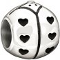 Authentic Chamilia Sterling Silver  Lady Bug Charm Bead 2010-3119 "Gift Boxed"