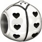 Authentic Chamilia Sterling Silver  Lady Bug Charm Bead 2010-3119 "Gift Boxed"