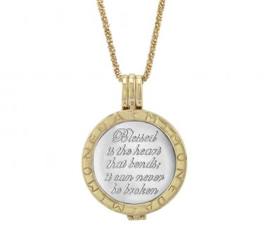 Authentic Mi Moneda Jewelry Coin Pendant PEN-02-Medium Interchangeable System