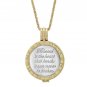 Authentic Mi Moneda Jewelry Coin Pendant PEN-02-Medium Interchangeable System