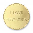 Authentic Mi Moneda Jewelry Coin I Love New York MUN-NYC-02-L Large