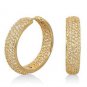 Authentic Lauren G Adams Glamour Pave Earrings E-27906-B 15426