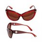 Kameleon KSG019R - Red Cat's Eye Sunglasses