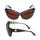 Kameleon KSG019GY - Charcoal Cat's Eye Sunglasses