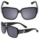 Kameleon KSG007B  Sunglasses With Squared Frames & White Swarovski Crystals