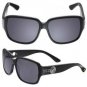 Kameleon KSG007B Sunglasses With Squared Frames & White Swarovski Crystals