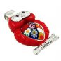 AUTHENTIC MURANO MILLEFIORI RED OWL MULTICOLOR PENDANT 8MP3051 BY ALAN K