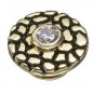 Authentic Kameleon Sterling Silver Gold Crackle Jewelpop KJP481
