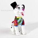 Disney Romero Britto Lucky Dog From 101 Dalmations Figurine 4026295 Enesco New