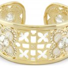 Authentic Lauren G Adams Bangle Cuff Floral Knights Design B-62301G 61844