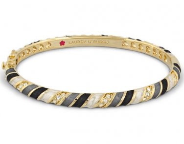 Authentic Lauren G Adams Stackable Bangle Stripes Design B-57608G 78326