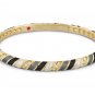 Authentic Lauren G Adams Stackable Bangle Stripes Design B-57608G 78326