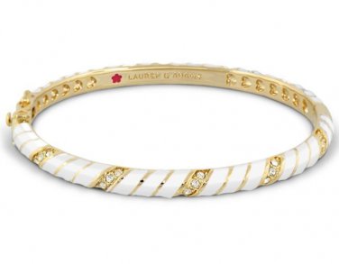 Authentic Lauren G Adams Stackable Bangle Stripes Design B-57608G 80641