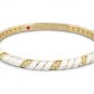Authentic Lauren G Adams Stackable Bangle Stripes Design B-57608G 80641