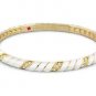 Authentic Lauren G Adams Stackable Bangle Stripes Design B-57608G 80641