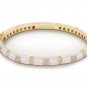 Authentic Lauren G Adams Bangle Flowers & Clear CZ'S Design B-39001G 42174