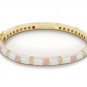 Authentic Lauren G Adams Bangle Flowers & Clear CZ'S Design B-39001G 42174