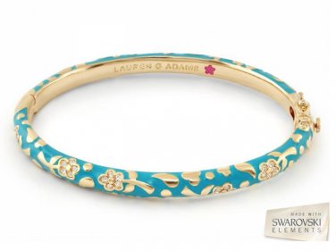 Authentic Lauren G Adams Bangle Flowers by Orly Design B-36024G 74346