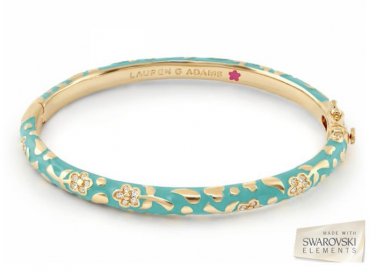 Authentic Lauren G Adams Bangle Flowers by Orly Design B-36024G 74345