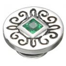 Authentic Kameleon Sterling Silver Emerald Ice Jewelpop KJP388