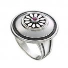 Authentic Kameleon KR027 - Dome Ring with Antiquing Size 5 *RETIRED*