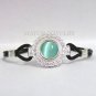 Authentic Kameleon KBR004 - Scalloped Leather Bracelet