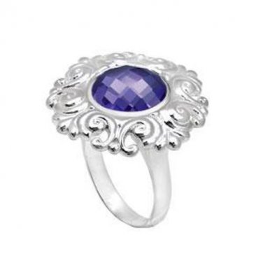 Kameleon KR010 - Round Scroll Ring Size 10