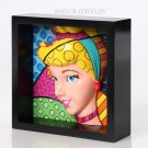 Disney Romero Britto Cinderella Princess Pop Art Block Display 4033869 Enesco