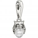 Authentic Chamilia Wise Owl Charm Bead 2025-0964 "Gift Boxed"