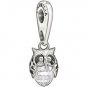Authentic Chamilia Wise Owl Charm Bead 2025-0964 "Gift Boxed"
