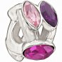 Authentic Chamilia Splendid Marquis - Pink and Purple Charm Bead 2083-0459