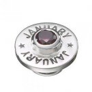 Authentic Kameleon Sterling Silver January BirthPop Jewelpop KJP420