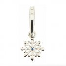 Authentic Chamilia Let it Snow Charm Bead Swarovski 2025-0905 *RETIRED*
