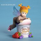 My Little Kitchen Fairies Yummy Yogurt Fairie Figurine 4029709 Enesco New