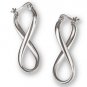 Authentic Chamilia Sterling Silver Earrings - Infinity RE-1X "Gift Boxed"