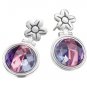 Authentic Kameleon KE044 - Hinged Flower Post Earring